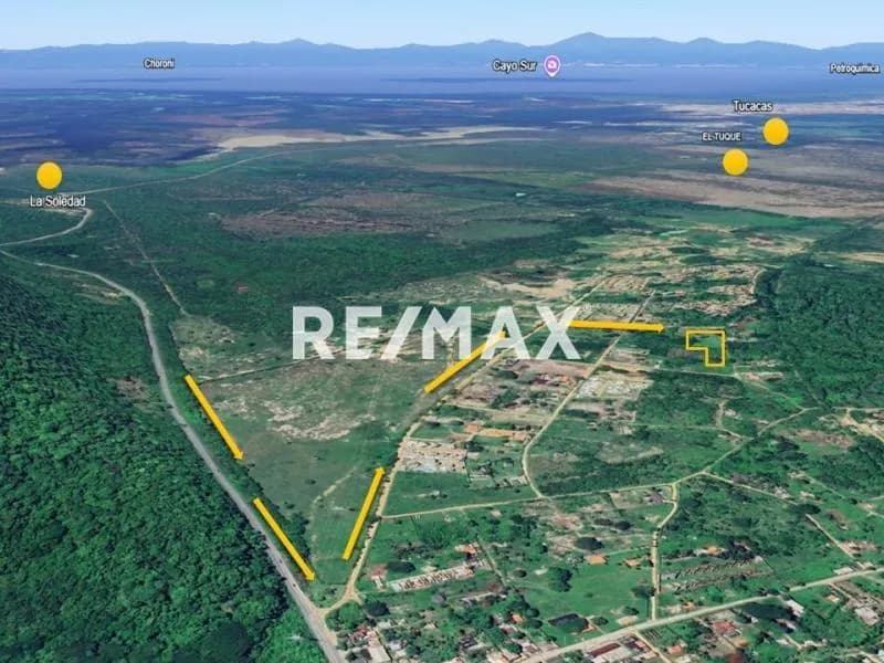 EN VENTA TERRENO DE 5.752 METROS CUADRADOSEN EL SECTOR EL LIMONCILLO CERCANO AL CONJUNTO RESIDENCIAL EL RETIRO EN SANARE ESTADO FALCON.
