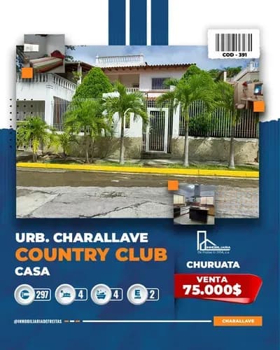 Casa En Urbanización Charallave Country Club