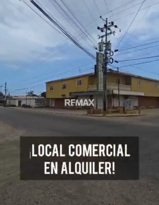 LOCAL COMERCIAL EN ALQUILER EN ESQUINA ESTRATEGICA CABIMAS