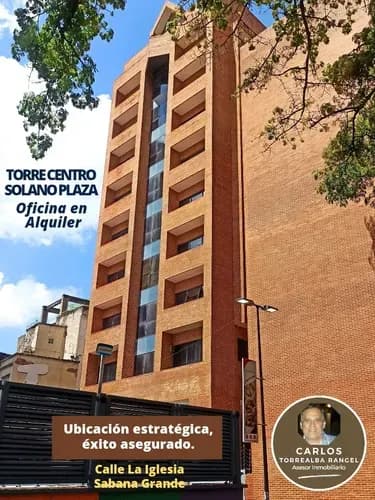 Oficinas En Alquiler, Sabana Grande, Municipio Libertador, Caracas.