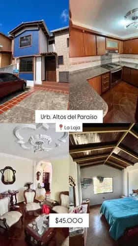 Venta De Casa Moderna En Urb. Altos Del Paraíso - La Laja