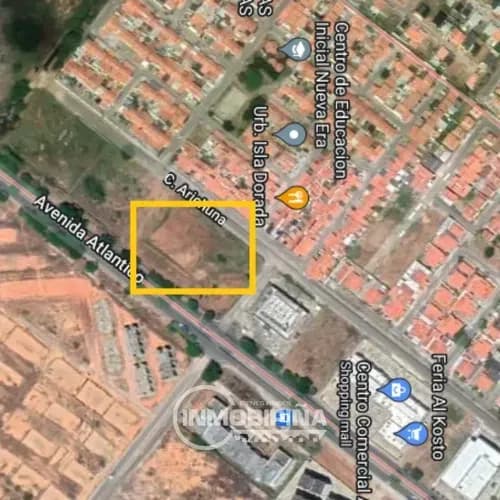 Inmobipiña Vende Terreno En Avenida Atlantico, Urb Isla Dorada, Puerto Ordaz, Estado Bolivar Lp
