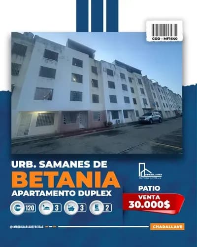 Apartamento En Samanes De Betania. Charallave