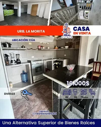 Casa En Venta Urb. La Morita / Cúa.