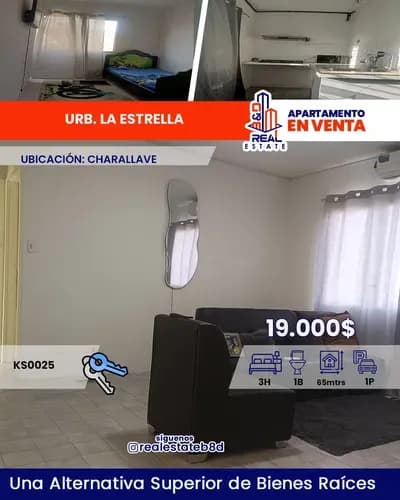 Apartamento En Venta Urb. La Estrella/1era Etapa. Charallave