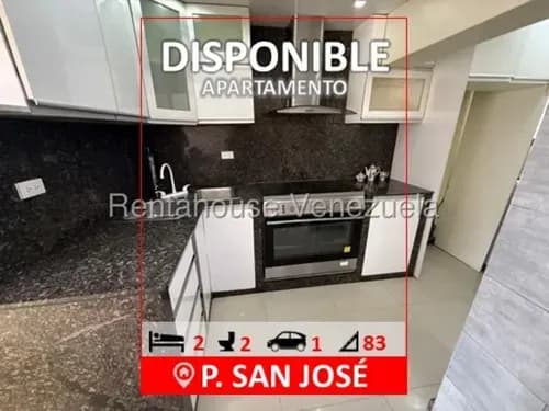 P. San José, 2 Habitaciones, 2 Baños 1 Estacionamientos, Piso 3, 83 Mts2 Construcción
