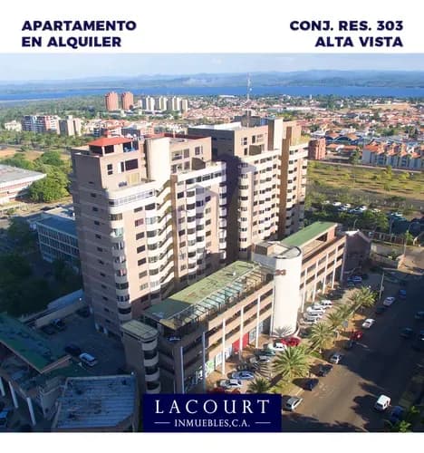 En Alquiler Apartamento Semi-amoblado En El Conj. Resd. 303 En La Urb. Alta Vista En Puerto Ordaz