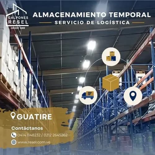 #1712 Galpón Para Almacenaje Temporal En Caracas