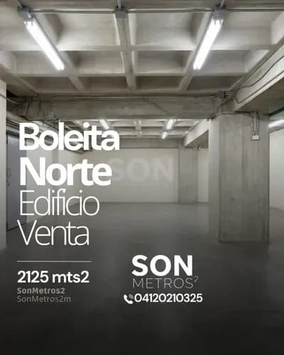 Edificio Venta Boleita Norte 2125 Mts2. Sonmetros2