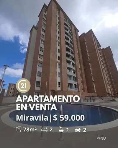 Apartamento En Venta En Miravila 2-2-2