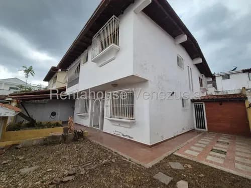 Tg Casa En Venta En Los Naranjos Del Cafetal, En Calle Cerrada, Excelente Inversión! 25-20585