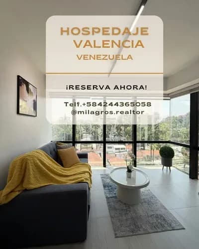 Hospedaje Por Dia Amoblado Con Planta Eléctrica Y Piscina Valencia Cerca De La Av. Bolívar