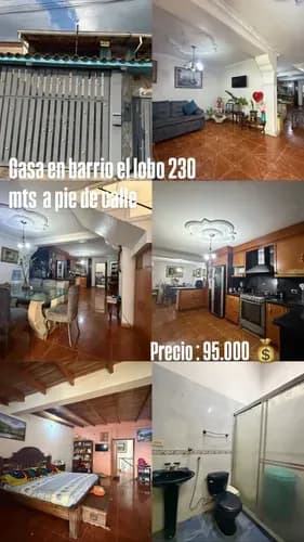 Casa En Venta En Barrio El Lobo San Cristóbal /im