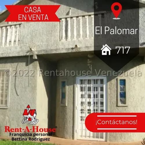 En Venta Hermosa Casa De Dos Pisos Ubicado En El Palomar Mls #23-14630 Cv
