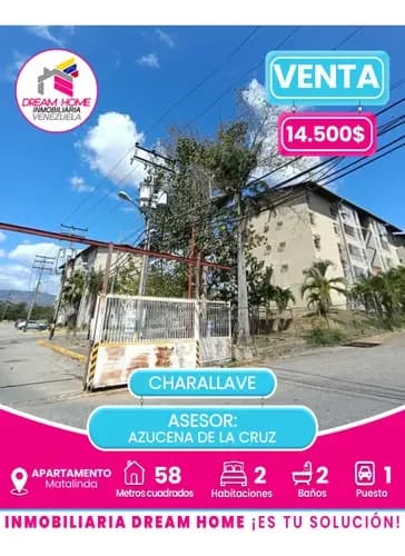Apartamento En Venta Matalinda Charallave