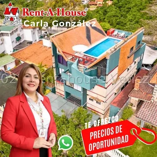 Carla Gonzalez Casa En Venta Colinas Del Tamanaco Mls #23-33832 Sc