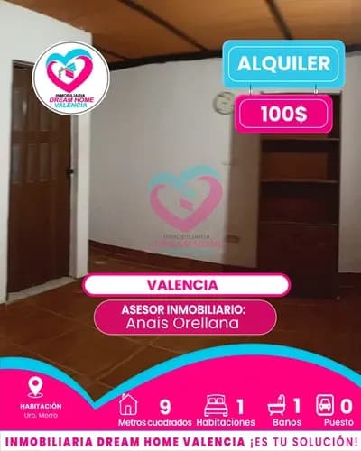 Habitacion En Alquiler Urb. El Morro I - Municipio San Diego
