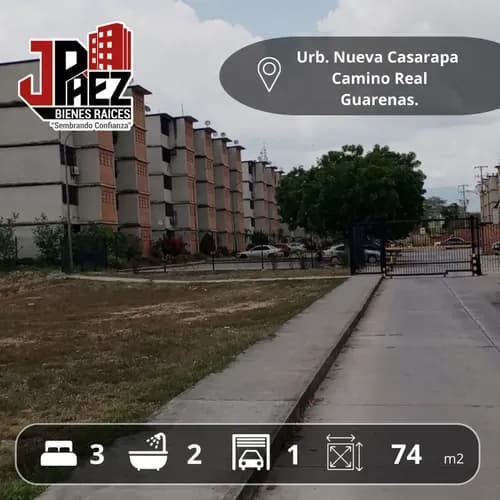 Apartamento En Venta Camino Real Nueva Casarapa Guarenas