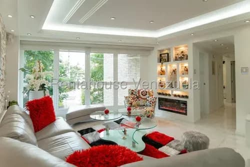 Lujo Indescriptible Con Muy Buen Gusto Decorativo, Moderno Y Esplendido Apartamento En Alquiler - El Rosal - Luis Gomez - Mls #26-18461