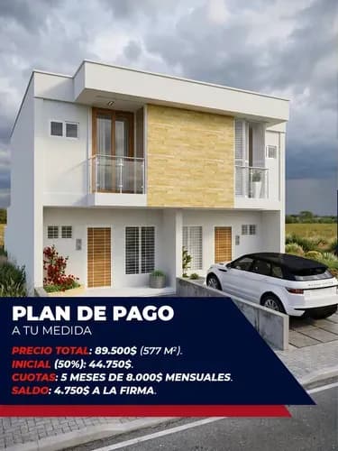 Venta De Casas En Obra Gris - Con Financiamiento - Urbanización Cantarrana Suite