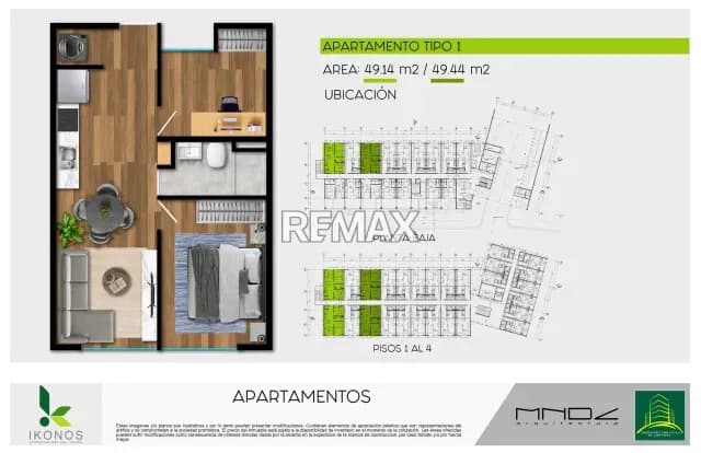 Apartamento Tipo Estudio