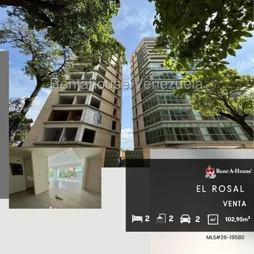 Apartamento En Venta En El Rosal. #26-19580
