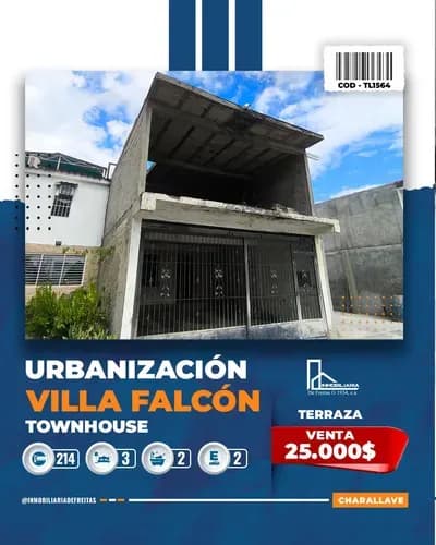 Townhouse En Villa Falcón Norte. Cua