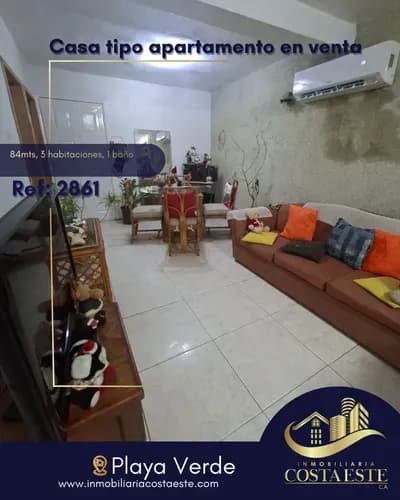 Casa En Venta En Playa Verde Ref 2861