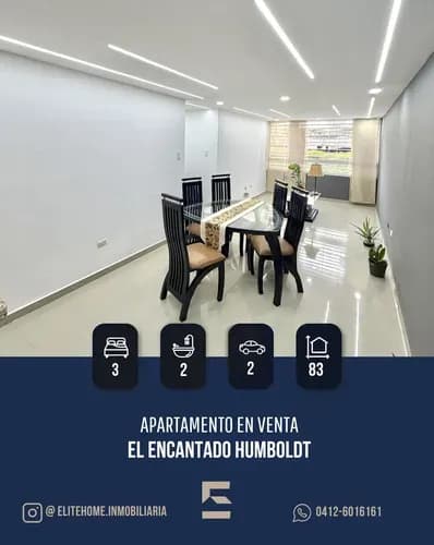 Apartamento En Venta En El Encantado Humboldt (solo Clientes)