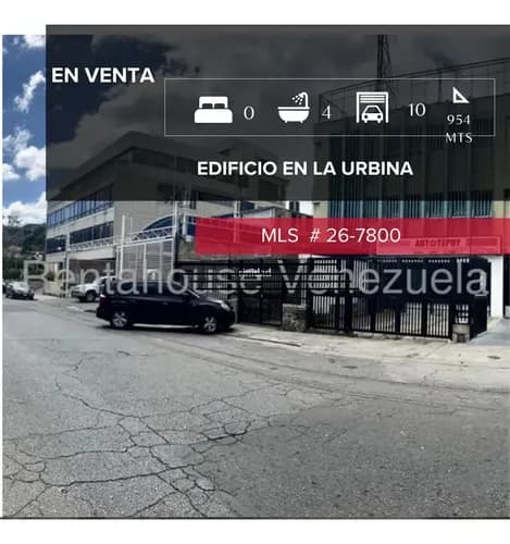 Edificio En Venta En La Urbina Mls #26-7800