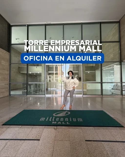 OFICINA VISTA 360° TORRE EMPRESARIAL MILLENIUN DE LUJO 335M2