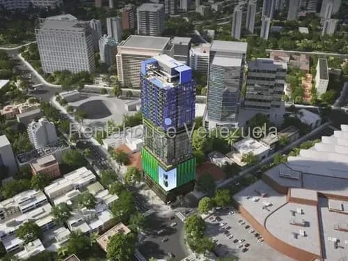 Oficina En Torre Empresarial En Av Principal De Las Mercedes / Financiamiento / 26-15754 Cs