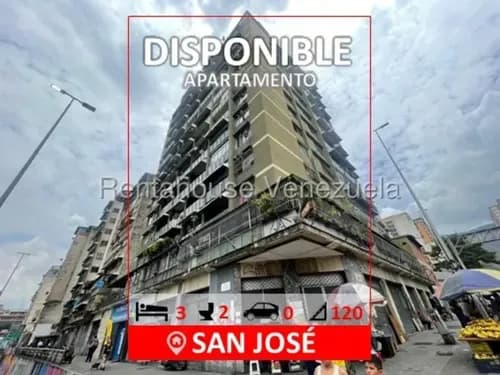 San Jose, 3 Habitaciones, 2 Baños, 0 Estacionamientos, Piso 13, 120 Mts2 Construcción