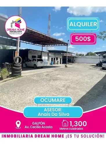 Galpón En Venta Av. Cecilio Acosta - Ocumare
