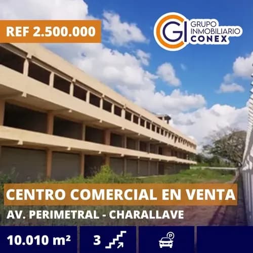 Se Vende Centro Comercial En Construcción 10.010 M2 Charallave