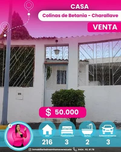 Casa En Venta Colinas De Betania Charallave