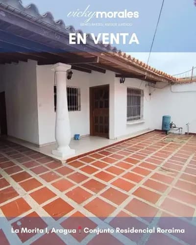 En Venta Casa En Urb. Roraima, La Morita 1. Municipio Mariño/aragua/avma02