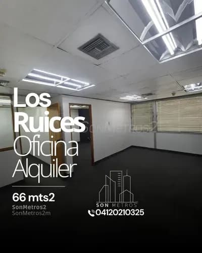 Oficina Alquiler Los Ruices 70 Mts2. Sonmetros2