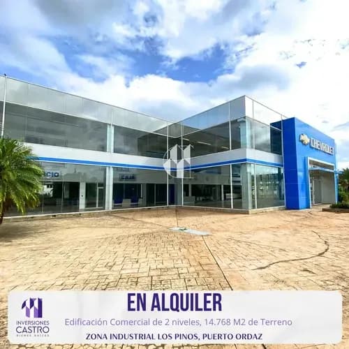 En Alquiler: Edificio Comercial De 2 Niveles, Ubicado Estratégicamente En Zona Industrial Los Pinos, Puerto Ordaz, Edo. Bolívar