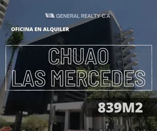 Oficina En Venta Chuao-las Mercedes 839 M2