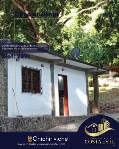 Casa En Venta En Chichiriviche De La Costa Ref 2891