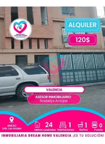 Anexo En Alquiler Urb. Los Arales Valencia.