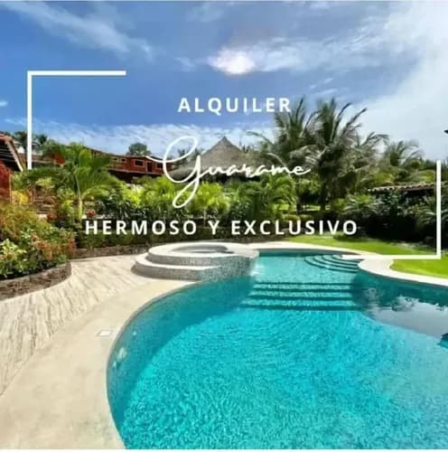 Alquiler Por Temporada Rancho En Guarame Cerca De Playa Guacuco