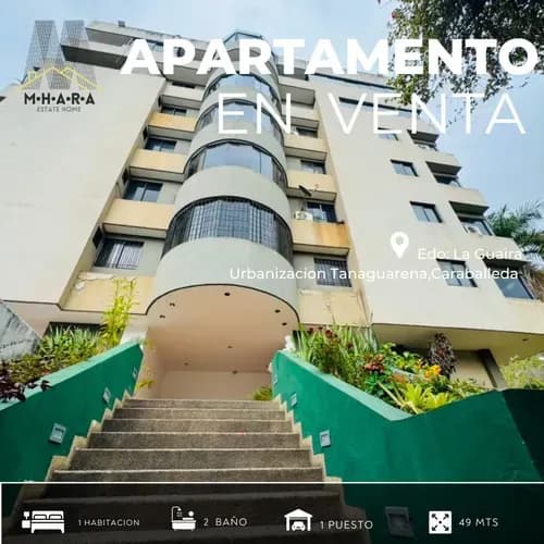 Apartamento En Venta En La Guaira Tanaguarena Cerca De La Iglesia A Pocos Metros De Playa Escondida