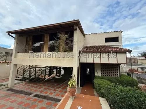 Tg Casa En Venta En Prados Del Este Con Impactante Vista Al Ávila, Cuarto De Chofer, Calle Cerrada, 26-17836