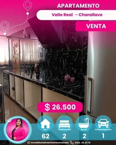 Apartamento En Venta Valle Real Charallave