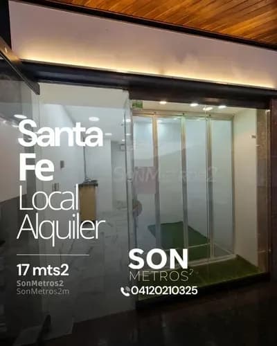 Local Alquiler Cc Santa Fe 17 Mts2. Sonmetros2