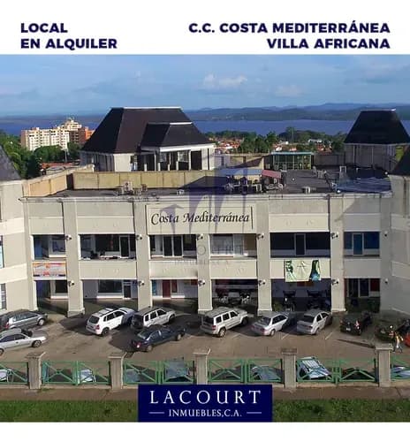 En Alquiler Local Comercial En El C.c Costa Mediterranea En La Urb. Villa Africana En Puerto Ordaz - Edo. Bolivar