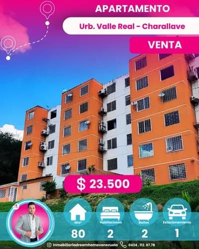 Apartamento En Venta Urb. Valle Real - Charallave