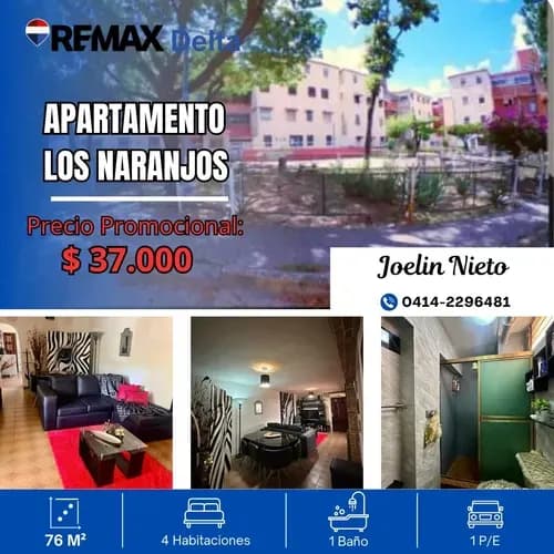 Apartamento En Venta Los Naranjos Guarenas